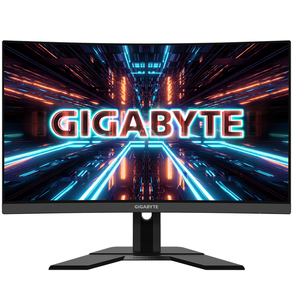 GIGABYTE G27QC A 27” 2K Curved Gaming Monitor – 2560×1440, 165Hz, 1ms (MPRT), 1500R VA Panel, 90% DCI-P3, FreeSync Premium, HDR, HDMI, DisplayPort, VESA Mount – Black