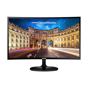 Samsung 24” Full HD VA Monitor – 1920×1080, 250 cd/m² Brightness, 3000:1 Contrast Ratio, HDMI/VGA, Flicker-Free – Black