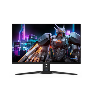 Gigabyte AORUS FO27Q3 OLED 27” QHD Gaming Monitor – 2560×1440, 240Hz, 0.03ms GtG, OLED Panel, 99% DCI-P3, DisplayHDR 400 True Black, FreeSync Premium Pro, HDMI 2.1, DP 1.4, USB Hub, Ergonomic Stand – Black
