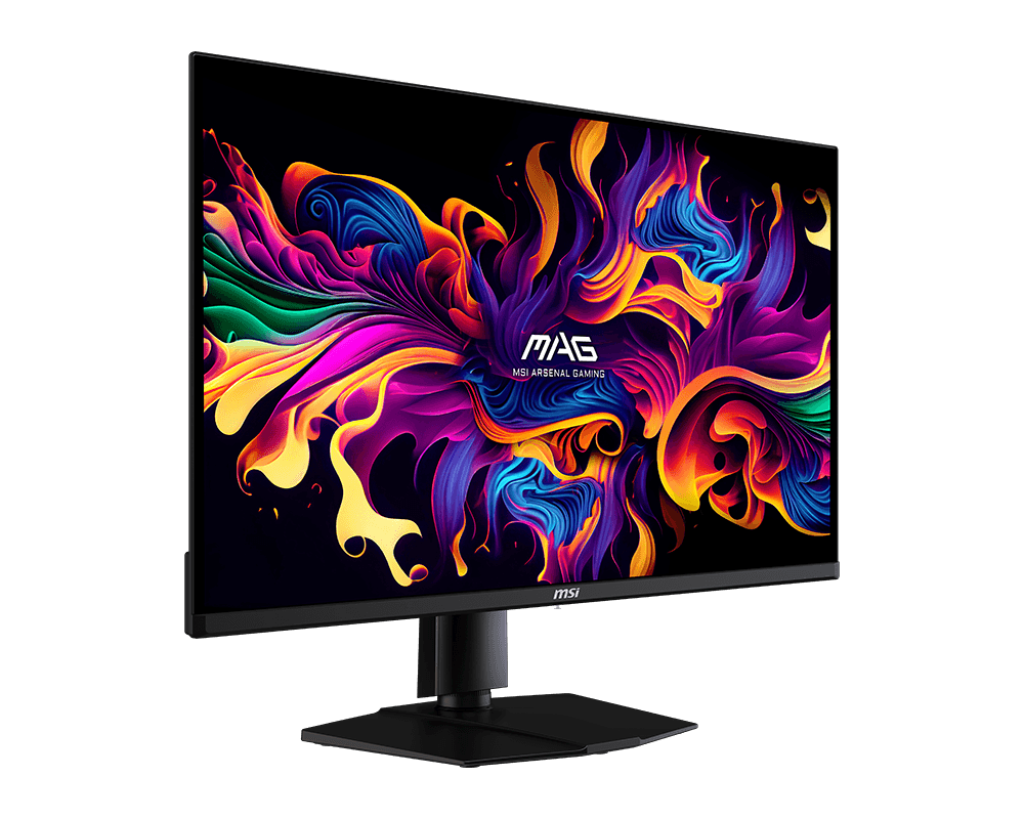 MSI MAG 321UPX QD-OLED 31.5” 4K QD-OLED Gaming Monitor – 3840×2160, 240Hz, 0.03ms GtG Response Time, Adaptive‑Sync, HDMI 2.1 x2, DisplayPort 1.4, USB‑C, DisplayHDR True Black 400, VESA Mount – Metallic Black