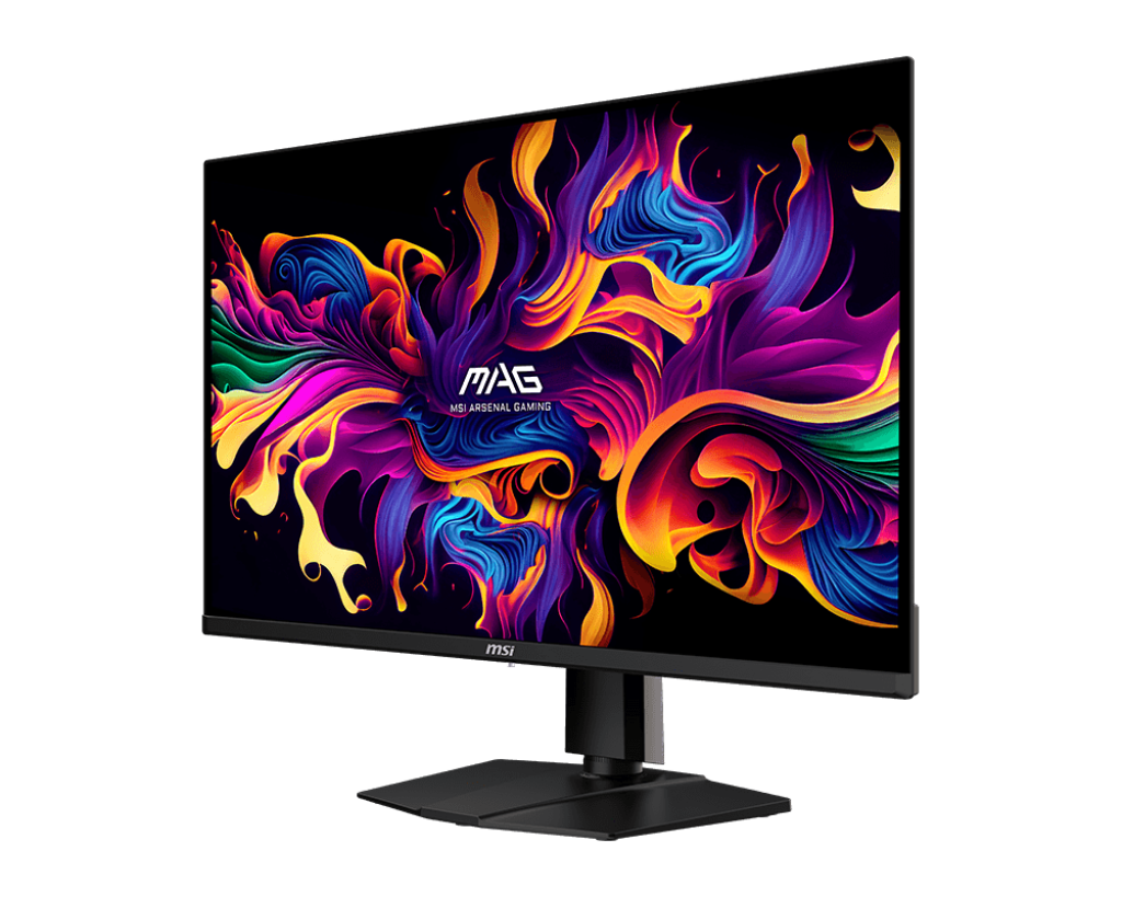 MSI MAG 321UPX QD-OLED 31.5” 4K QD-OLED Gaming Monitor – 3840×2160, 240Hz, 0.03ms GtG Response Time, Adaptive‑Sync, HDMI 2.1 x2, DisplayPort 1.4, USB‑C, DisplayHDR True Black 400, VESA Mount – Metallic Black