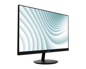 MSI PRO MP271A 27” Full HD Business Monitor – 1920×1080, 75Hz, IPS Panel, Eye Comfort, Anti-Flicker, Low Blue Light, HDMI, VGA, VESA Mount, Tilt Stand – Black