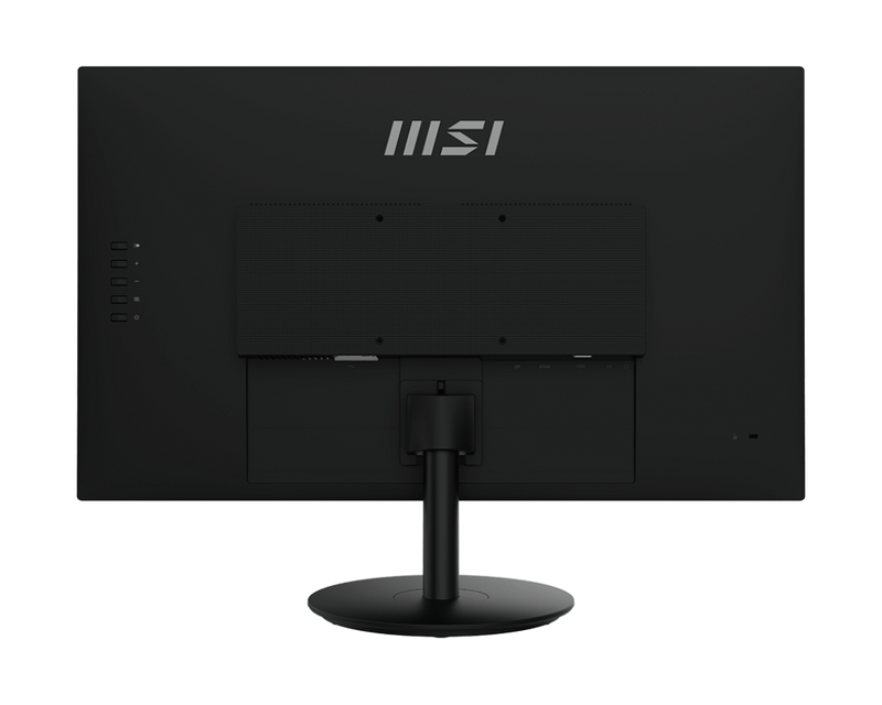MSI PRO MP271A 27” Full HD Business Monitor – 1920×1080, 75Hz, IPS Panel, Eye Comfort, Anti-Flicker, Low Blue Light, HDMI, VGA, VESA Mount, Tilt Stand – Black