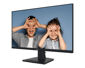 MSI PRO MP275 27” Full HD Business Monitor – 1920×1080, 75Hz, IPS Panel, Eye Comfort Certified, Anti-Flicker, Low Blue Light, HDMI, VGA, VESA Mount, Tilt Stand – Black