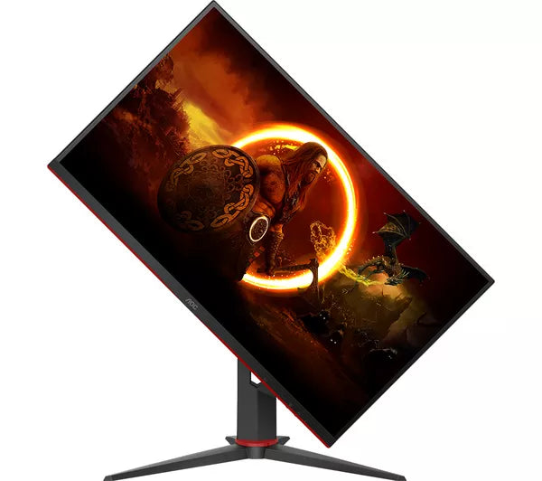 AOC 27G2ZNE 27” Full HD Flat VA Gaming Monitor – 1920×1080, 240 Hz, 1 ms MPRT / 4 ms GtG, Adaptive Sync, 3000:1 Contrast, 178° View, 3‑Side Frameless, HDMI×2, DisplayPort, Headphone Out, VESA 100×100 – Black