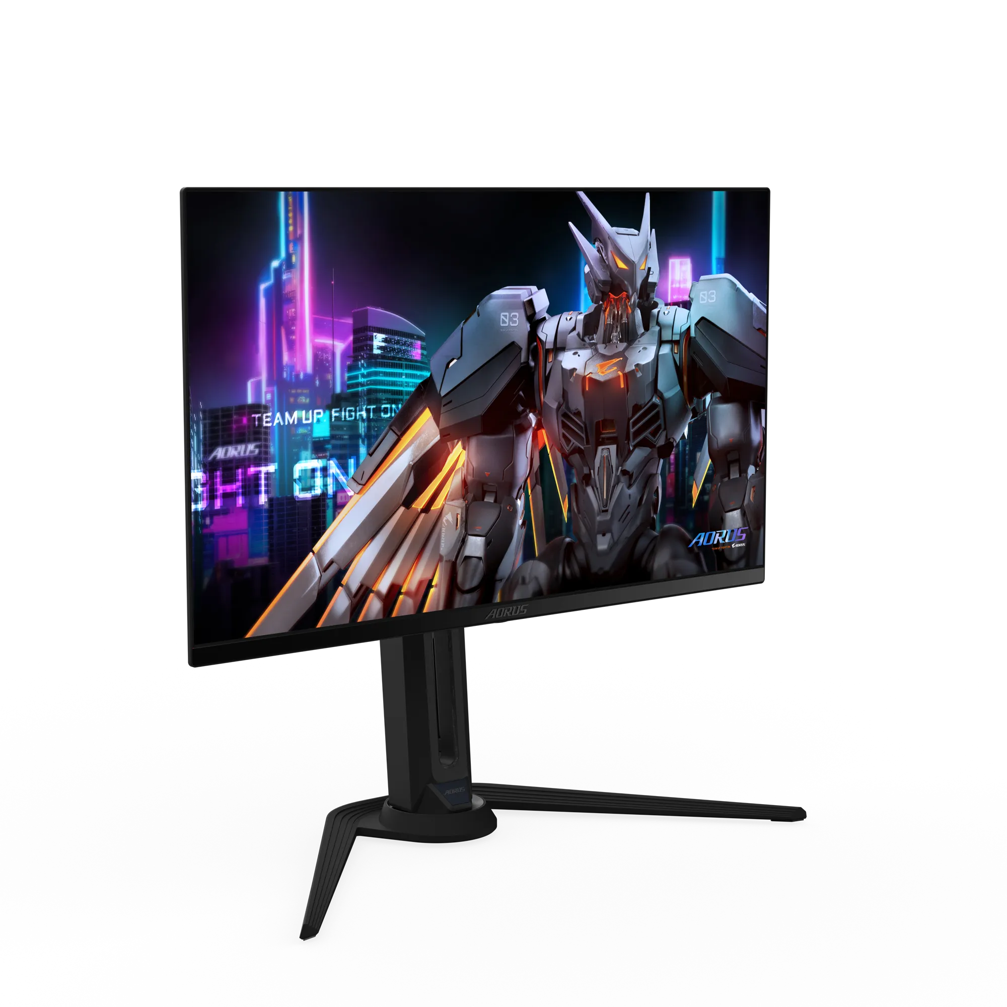 Gigabyte AORUS FO27Q3 OLED 27” QHD Gaming Monitor – 2560×1440, 240Hz, 0.03ms GtG, OLED Panel, 99% DCI-P3, DisplayHDR 400 True Black, FreeSync Premium Pro, HDMI 2.1, DP 1.4, USB Hub, Ergonomic Stand – Black
