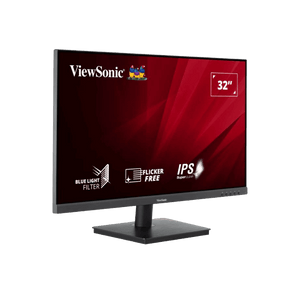 ViewSonic VA3209‑MH 32” Full HD IPS Monitor – 1920×1080, 75 Hz, 4 ms GtG, Adaptive Sync, 3‑Side Frameless, HDMI & VGA, Dual Speakers, Flicker‑Free, Blue Light Filter, VESA Mount – Black