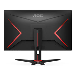 AOC Gaming 24G2SPAE 24” Full HD 165Hz IPS Gaming Monitor – 1920×1080, 1ms MPRT, Adaptive Sync, 125% sRGB, Ultra-Slim Frameless Design, HDMI/DP/VGA, VESA Mount – Black