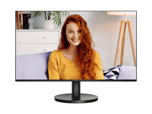 AOC 24B3HA2 24” Full HD VA Monitor – 1920×1080, 75Hz, 4ms, Ultra-Slim Design, HDMI & VGA, Adaptive Sync, VESA Mount, Flicker-Free, Low Blue Light – Black