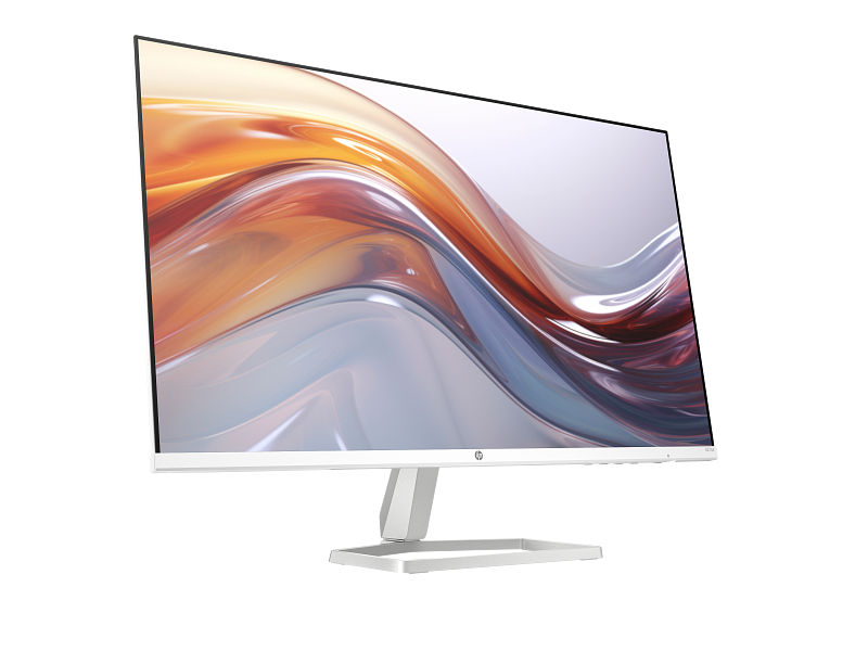 HP Series 5 527sa 27” Full HD IPS Monitor – 1920×1080, 75Hz, 5ms, 99% sRGB, AMD FreeSync, HDMI, VGA, Eye Ease Low Blue Light, Ultra-Slim Design, VESA Mount – Silver