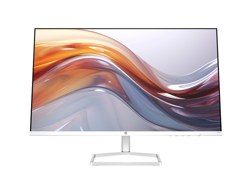 HP Series 5 527sa 27” Full HD IPS Monitor – 1920×1080, 75Hz, 5ms, 99% sRGB, AMD FreeSync, HDMI, VGA, Eye Ease Low Blue Light, Ultra-Slim Design, VESA Mount – Silver