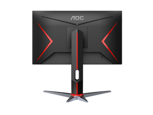 AOC Gaming 24G2SP 24” Full HD 165Hz IPS Gaming Monitor – 1920×1080, 1ms MPRT, Adaptive Sync, 125% sRGB, Frameless Design, HDMI/DP/VGA, VESA Mount, Low Input Lag – Black