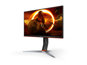 AOC Gaming 24G2SP 24” Full HD 165Hz IPS Gaming Monitor – 1920×1080, 1ms MPRT, Adaptive Sync, 125% sRGB, Frameless Design, HDMI/DP/VGA, VESA Mount, Low Input Lag – Black