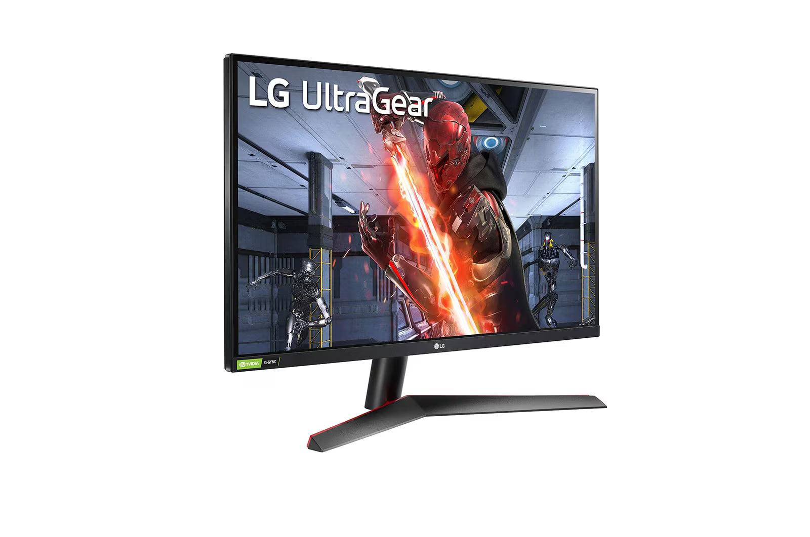 LG UltraGear 27GN800-B 27” QHD IPS Gaming Monitor – 2560×1440, 144Hz, 1ms (GtG), sRGB 99%, AMD FreeSync Premium, G-SYNC Compatible, HDR10, DisplayPort, HDMI, VESA Mount, Tilt Stand – Black/Red