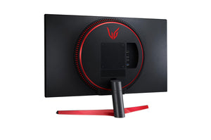LG UltraGear 27GN800-B 27” QHD IPS Gaming Monitor – 2560×1440, 144Hz, 1ms (GtG), sRGB 99%, AMD FreeSync Premium, G-SYNC Compatible, HDR10, DisplayPort, HDMI, VESA Mount, Tilt Stand – Black/Red