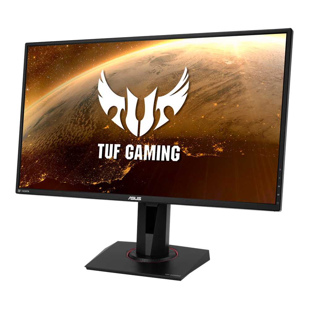 ASUS TUF Gaming VG27AQ 27” WQHD IPS Gaming Monitor – 2560×1440, 165Hz (OC), 1ms (MPRT), G-SYNC Compatible, ELMB Sync, HDR10, DisplayPort, HDMI, VESA Mount, Ergonomic Stand – Black