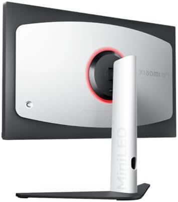 Xiaomi G Pro 27” Mini-LED Gaming Monitor – 2560×1440 QHD, 180Hz, 1ms (GTG), IPS Panel, VESA DisplayHDR1000, AMD FreeSync Premium Pro, NVIDIA G-SYNC Compatible, Quantum Dot, 99% DCI-P3, HDMI 2.1, DP 1.4, Type-C, Height Adjustable Stand – Black