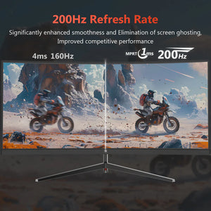 Z‑EDGE UG30 30” WFHD Ultrawide Curved Gaming Monitor – 2560×1080, 200 Hz (DP), 165 Hz (HDMI), 1 ms MPRT, 1500R Curve, VA Panel, FreeSync, PIP/PBP, HDMI×2, DP×2, Audio Out, VESA 75×75 – Black