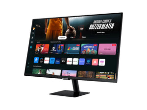 SAMSUNG 32-Inch M7 60 hz (M70D) Series 4K UHD Smart Monitor with Streaming TV, Speakers, HDR10, USB-C, Multiple Ports, Gaming Hub, SolarCell Remote, Vision Accessibility Tools, LS32DM702UNXGO