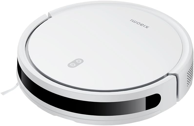 Xiaomi E12 Robot Vacuum and Mop 2-in-1, 4000Pa Suction Power, Ultra-Slim Design, 110 min Runtime, Smart App Control, Carpet Mode & Pet Hair Cleaning