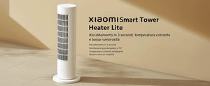 Xiaomi Smart Tower Heater Lite EU, 2000W Ceramic PTC Heating, 70° Oscillation, Silent Operation, Smart App & Voice Control