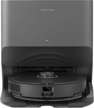 Roborock S8 Pro Ultra Robot Vacuum and Mop with All-in-One Docking Station, 6000Pa Suction Power, 180 min Runtime, 350ml Dustbin, 200ml Water Tank, Ultrasonic Carpet Detection, Black/White