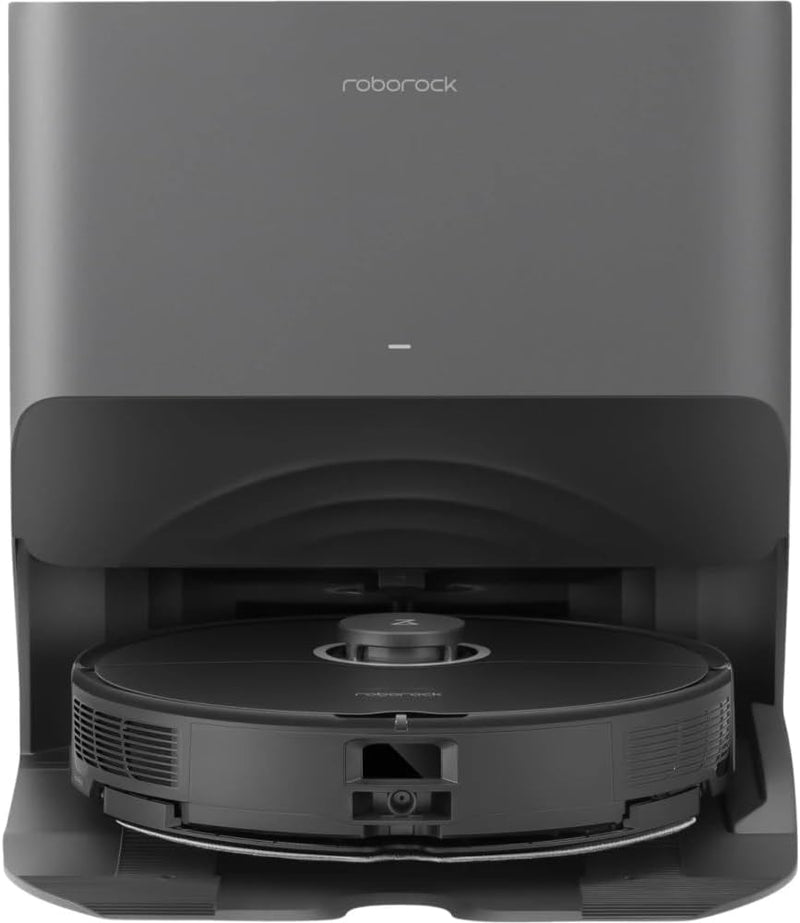 Roborock S8 Pro Ultra Robot Vacuum and Mop with All-in-One Docking Station, 6000Pa Suction Power, 180 min Runtime, 350ml Dustbin, 200ml Water Tank, Ultrasonic Carpet Detection, Black/White