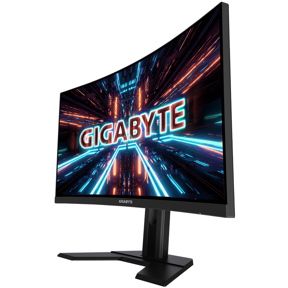 GIGABYTE G27QC A 27” 2K Curved Gaming Monitor – 2560×1440, 165Hz, 1ms (MPRT), 1500R VA Panel, 90% DCI-P3, FreeSync Premium, HDR, HDMI, DisplayPort, VESA Mount – Black