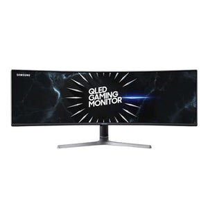 Samsung C49RG94SSR Curved Gaming Monitor, 124.20 cm (49 Inches), 5120 x 1440 Pixels, Dual WQHD, 32:9 Format, 120Hz 4ms, Black
