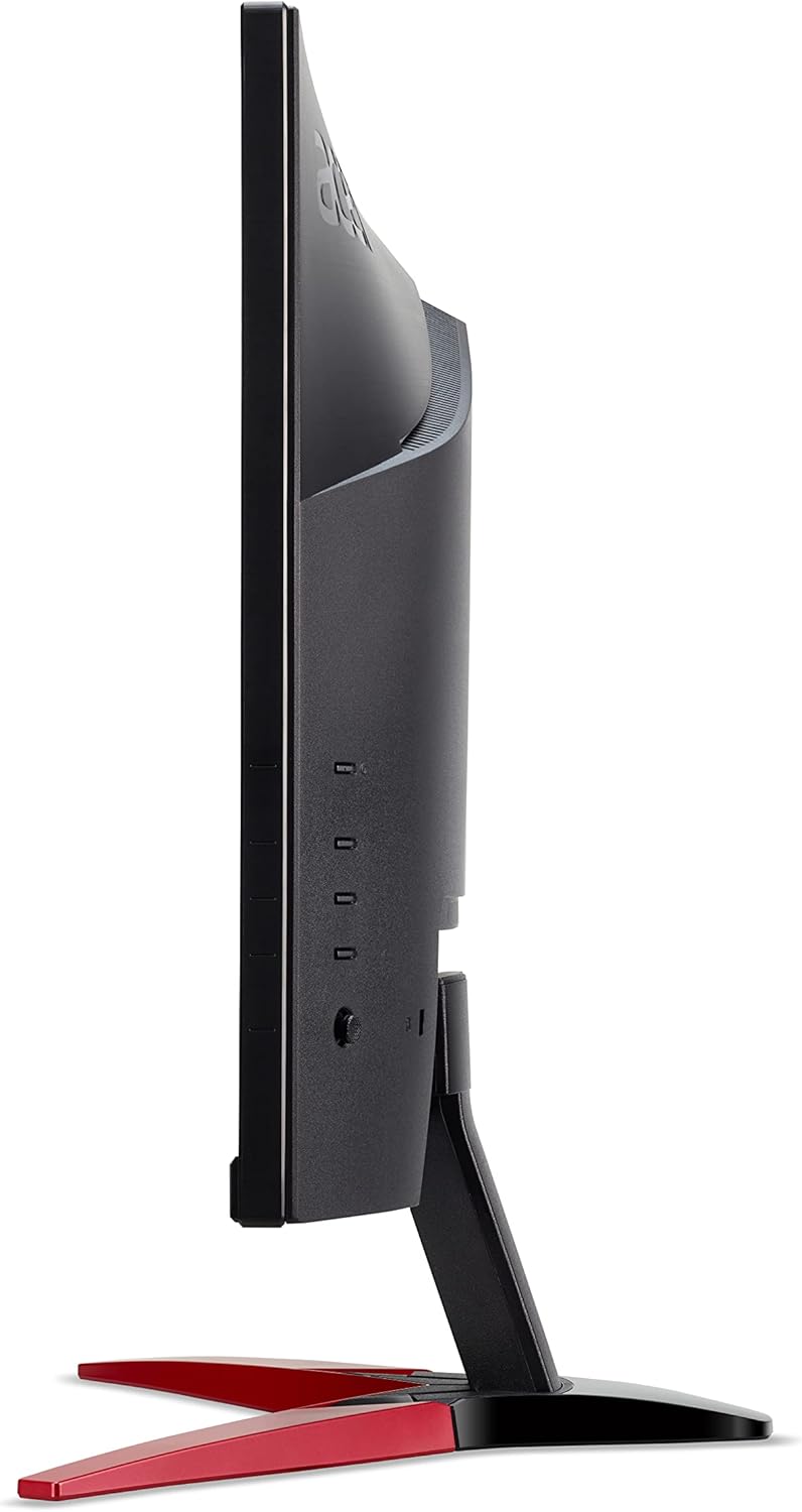Acer Nitro KG241YS3 23.8” Full HD Gaming Monitor – 1920×1080, 180Hz, 1ms VRB, AMD FreeSync Premium, HDMI×2, DisplayPort, 1500R Curve, Tilt Stand – Black