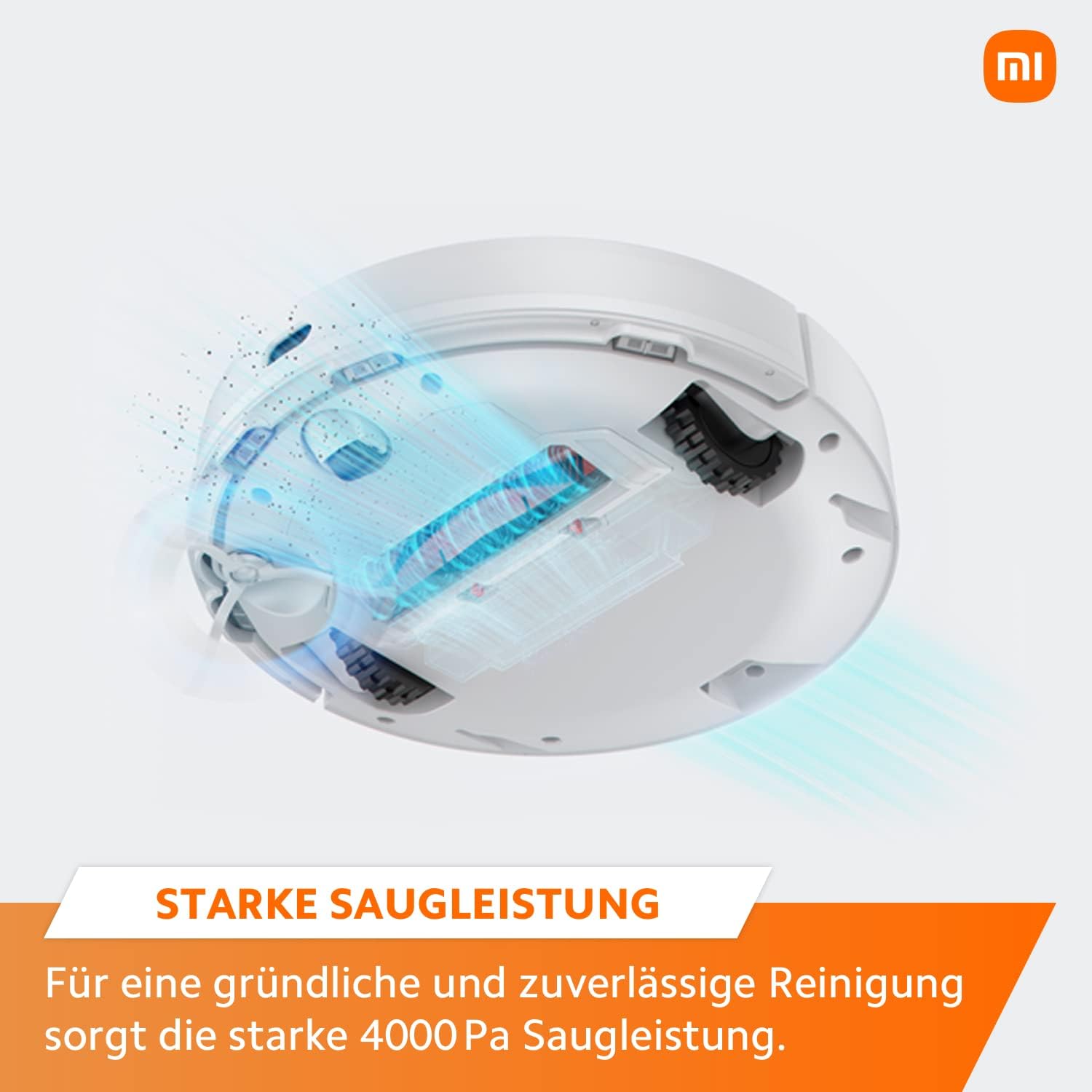 Xiaomi S12 Robot Vacuum and Mop 2-in-1, 4000Pa Suction Power, LiDAR Navigation, Obstacle Detection, Smart Carpet Mode, Pet Hair Cleaning