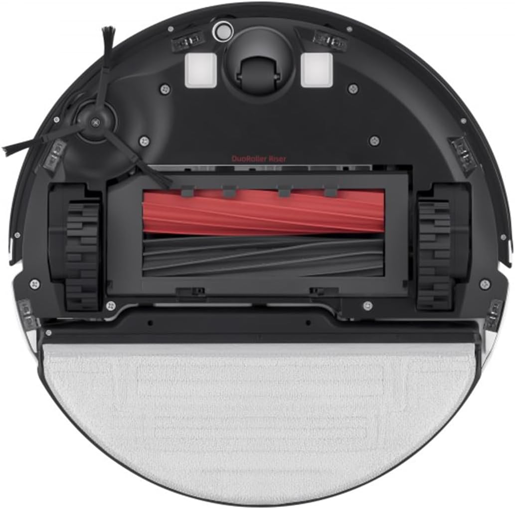 Roborock S8 Pro Ultra Robot Vacuum and Mop with All-in-One Docking Station, 6000Pa Suction Power, 180 min Runtime, 350ml Dustbin, 200ml Water Tank, Ultrasonic Carpet Detection, Black/White