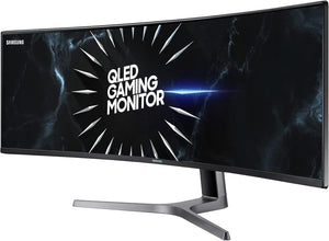 Samsung C49RG94SSR Curved Gaming Monitor, 124.20 cm (49 Inches), 5120 x 1440 Pixels, Dual WQHD, 32:9 Format, 120Hz 4ms, Black