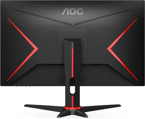 AOC 27G2ZNE 27” Full HD Flat VA Gaming Monitor – 1920×1080, 240 Hz, 1 ms MPRT / 4 ms GtG, Adaptive Sync, 3000:1 Contrast, 178° View, 3‑Side Frameless, HDMI×2, DisplayPort, Headphone Out, VESA 100×100 – Black
