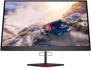 HP OMEN X 27” QHD Gaming Monitor – 2560×1440, 240Hz, 1ms GTG, TN Panel, AMD FreeSync 2 HDR, DisplayHDR 400, DCI-P3 90%, HDMI, DP, VESA Mount, RGB Stand – Black