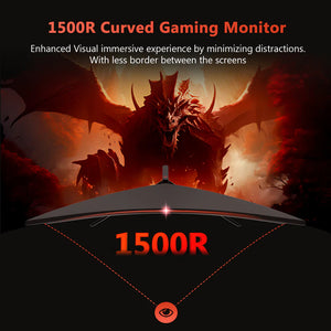 Z‑EDGE UG30 30” WFHD Ultrawide Curved Gaming Monitor – 2560×1080, 200 Hz (DP), 165 Hz (HDMI), 1 ms MPRT, 1500R Curve, VA Panel, FreeSync, PIP/PBP, HDMI×2, DP×2, Audio Out, VESA 75×75 – Black