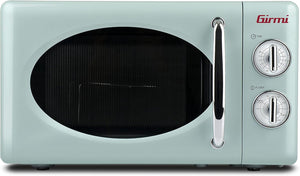 Girmi FM2100 Combination Microwave Oven, 1150W, 20L Capacity, Stainless Steel, Aqua Green