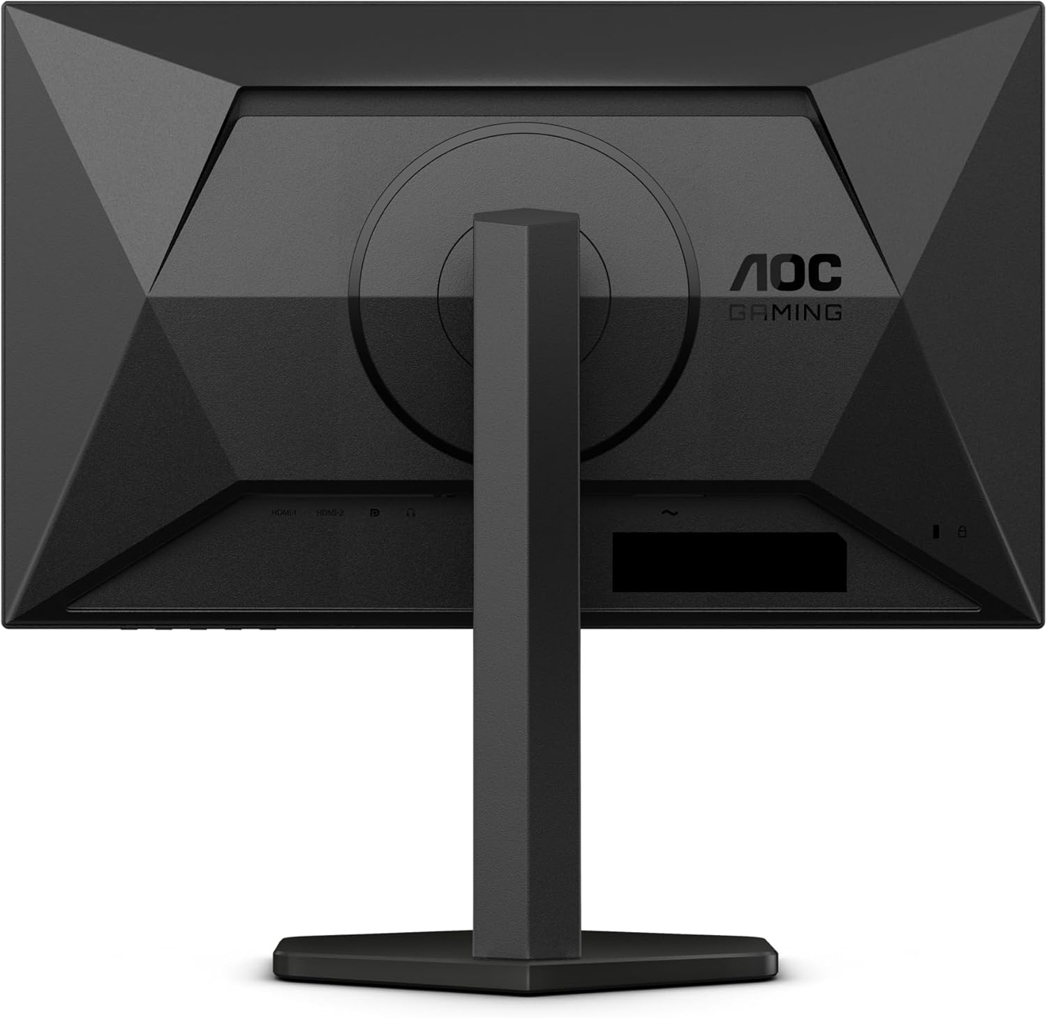 AOC Gaming 24G4X 24” Full HD 180Hz IPS Gaming Monitor – 1920×1080, 1ms GtG, Adaptive Sync, 119% sRGB, 3-Side Frameless, Low Input Lag, HDMI 2.0, DisplayPort 1.4, VESA Mount – Black/Red