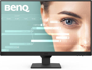 BenQ GW2790E – 27” Full HD Eye-Care Monitor, IPS Panel, 75Hz, 5ms, Low Blue Light Plus, Brightness Intelligence (B.I.), HDMI, DisplayPort, VESA Mount – Black