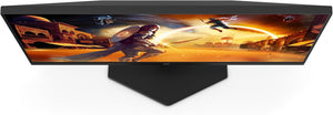 AOC Gaming 24G4XED 24” Full HD 180Hz IPS Gaming Monitor – 1920×1080, 1ms GtG, Adaptive Sync, 119% sRGB, Ultra-Slim Frameless Design, HDMI 2.0, DP 1.4, Low Input Lag, VESA Mount – Black
