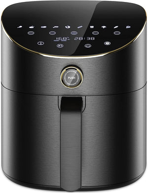 Vpcok Direct 5.5L XXL Air Fryer, 15 Preset Programs, Oil-Free Hot Air Frying, Digital LED Touchscreen, Preheat & Keep Warm Functions