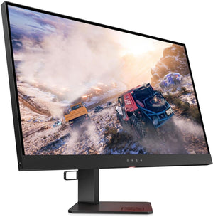 HP OMEN X 27” QHD Gaming Monitor – 2560×1440, 240Hz, 1ms GTG, TN Panel, AMD FreeSync 2 HDR, DisplayHDR 400, DCI-P3 90%, HDMI, DP, VESA Mount, RGB Stand – Black