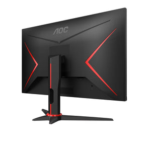 AOC Gaming 24G2SPAE 24” Full HD 165Hz IPS Gaming Monitor – 1920×1080, 1ms MPRT, Adaptive Sync, 125% sRGB, Ultra-Slim Frameless Design, HDMI/DP/VGA, VESA Mount – Black