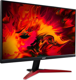 Acer Nitro KG241YS3 23.8” Full HD Gaming Monitor – 1920×1080, 180Hz, 1ms VRB, AMD FreeSync Premium, HDMI×2, DisplayPort, 1500R Curve, Tilt Stand – Black
