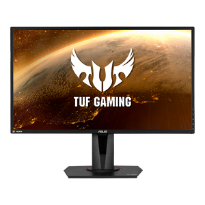 ASUS TUF Gaming VG27AQ 27” WQHD IPS Gaming Monitor – 2560×1440, 165Hz (OC), 1ms (MPRT), G-SYNC Compatible, ELMB Sync, HDR10, DisplayPort, HDMI, VESA Mount, Ergonomic Stand – Black