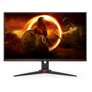 AOC 27G2ZNE 27” Full HD Flat VA Gaming Monitor – 1920×1080, 240 Hz, 1 ms MPRT / 4 ms GtG, Adaptive Sync, 3000:1 Contrast, 178° View, 3‑Side Frameless, HDMI×2, DisplayPort, Headphone Out, VESA 100×100 – Black