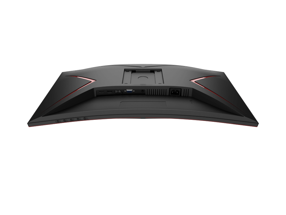 AOC Gaming C24G2AE 24” Full HD 165Hz Curved Gaming Monitor – 1920×1080, 1ms MPRT, 1500R VA Panel, Adaptive Sync, FreeSync Premium, HDMI/DP/VGA, VESA Mount, Game Color & Shadow Control – Black/Red