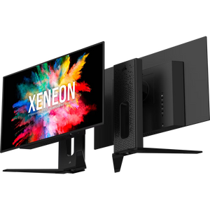 Corsair XENEON 27QHD240 – 27” OLED Gaming Monitor, QHD (2560×1440), 240Hz, 0.03ms GtG, OLED Panel, AMD FreeSync Premium, NVIDIA G-SYNC Compatible, HDR10, USB-C, HDMI, DisplayPort, Height Adjustable Stand – Black