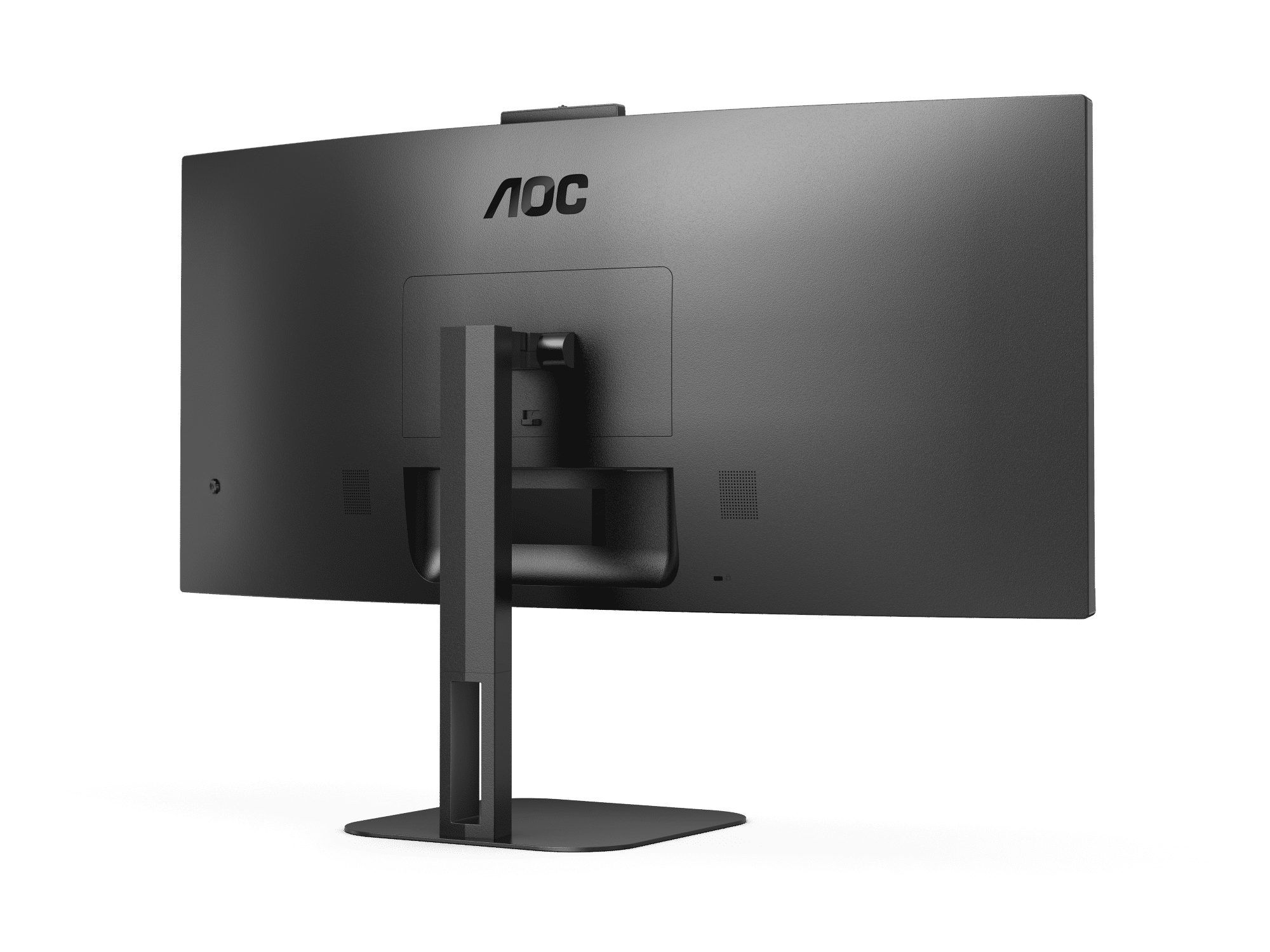 AOC CU34V5CW 34” WQHD Curved VA LED Monitor – 3440×1440, 100Hz, 4ms (GtG) / 1ms (MPRT), AMD FreeSync, 1500R Curve, USB-C + USB Hub + Webcam, Dual Speakers, VESA Mount – Black