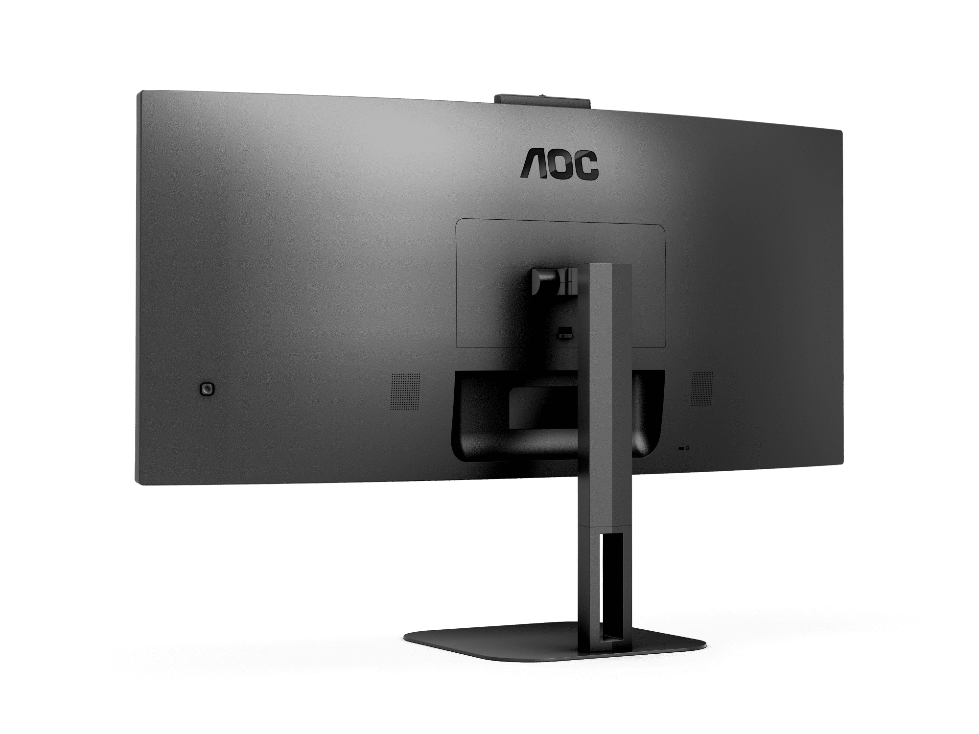 AOC CU34V5CW 34” WQHD Curved VA LED Monitor – 3440×1440, 100Hz, 4ms (GtG) / 1ms (MPRT), AMD FreeSync, 1500R Curve, USB-C + USB Hub + Webcam, Dual Speakers, VESA Mount – Black